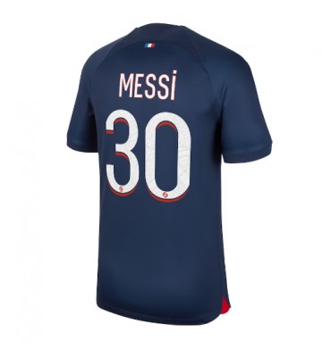 Paris Saint-Germain Lionel Messi #30 Hjemmedrakt 2023-24 Kortermet